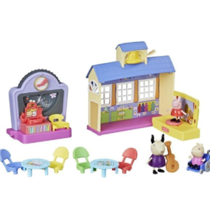Escuela de Peppa Pig con sonidos y 3 figuras