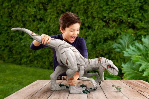 Jurassic World Atrociraptor súper colosal 1 metro Jurassic World - Imagen 3