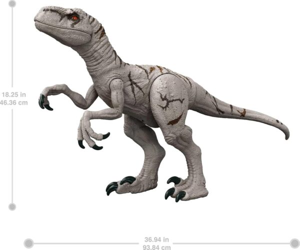 Jurassic World Atrociraptor súper colosal 1 metro Jurassic World - Imagen 4