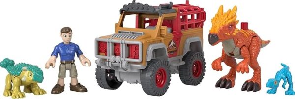 Jurassic World Imaginext Campamento cretáceo x5 piezas - Imagen 3