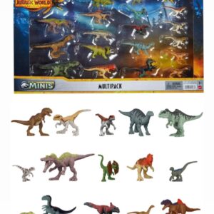 Jurassic World Dominion Pack x 20 fig. mini