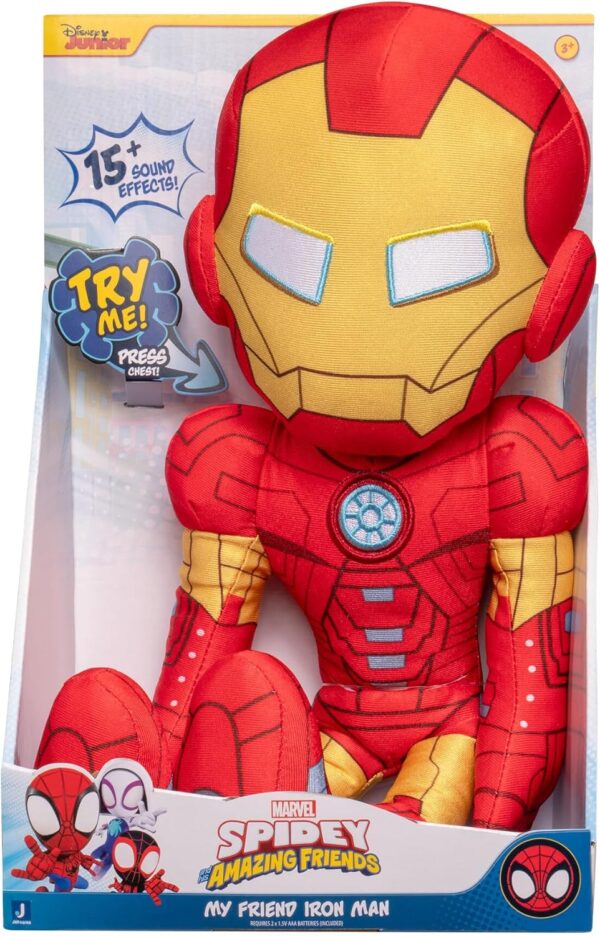 Marvel Iron Man peluche de 40cm con sonidos y frases - Imagen 6