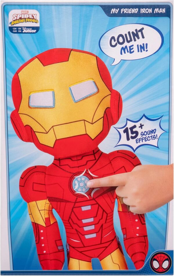 Marvel Iron Man peluche de 40cm con sonidos y frases - Imagen 7