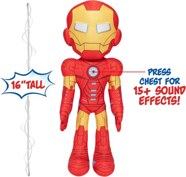 Marvel Iron Man peluche de 40cm con sonidos y frases - Imagen 9