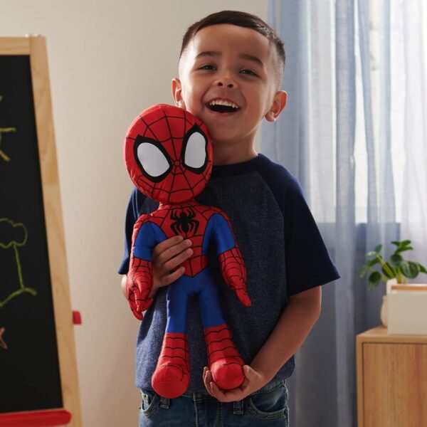 Marvel Peluche Spidey parlante 30cm con máscara removible - Imagen 3