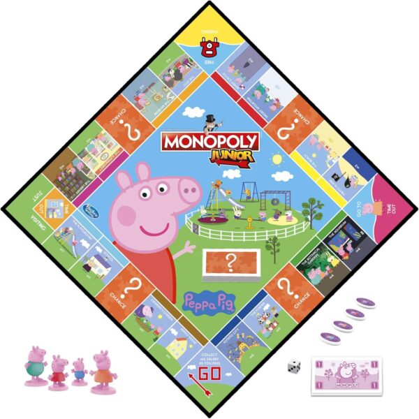 Monopoly Junior Peppa Pig Edition - Imagen 5