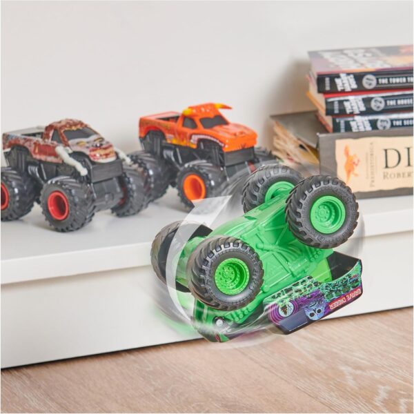 Monster Truck x2 Click and flip Grave Digger y Toro Loco - Imagen 4