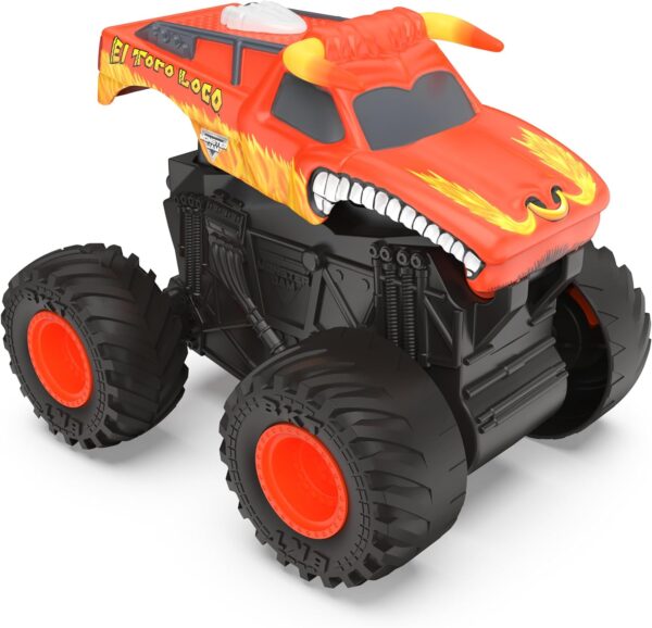 Monster Truck x2 Click and flip Grave Digger y Toro Loco - Imagen 5