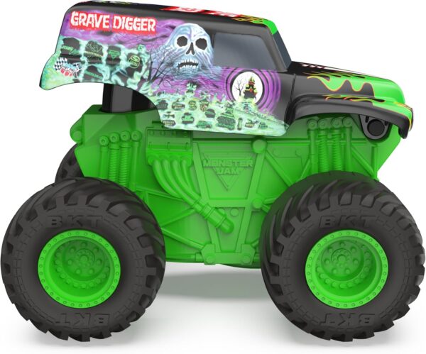 Monster Truck x2 Click and flip Grave Digger y Toro Loco - Imagen 6