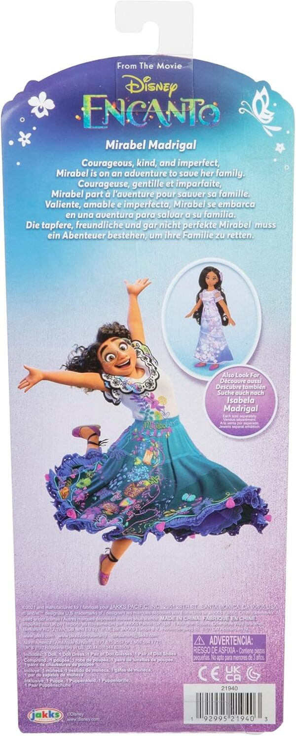 Muñeca articulada Mirabel de película Encanto de Disney