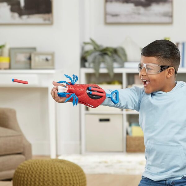 Nerf Aracnoblaster Spiderman con 3 dardos lanzadores - Imagen 7