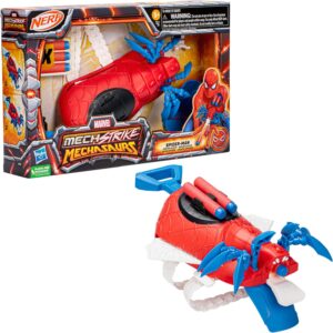 Nerf Aracnoblaster Spiderman con 3 dardos lanzadores