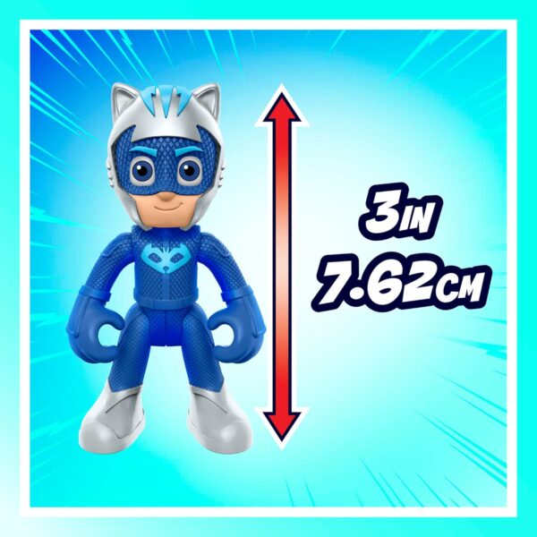 PJ MASK cuartel general portátil con Catboy y vehículo - Imagen 6