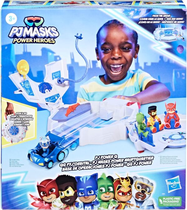 PJ MASK cuartel general portátil con Catboy y vehículo - Imagen 8