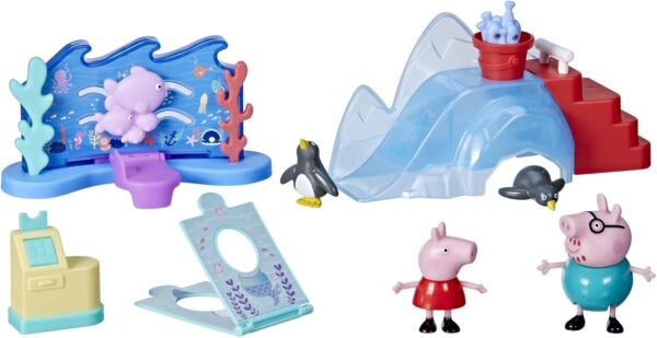 Peppa Pig Aventuras en el acuario con 2 figuras - Imagen 3