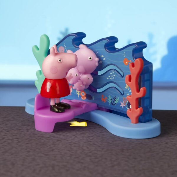 Peppa Pig Aventuras en el acuario con 2 figuras - Imagen 8