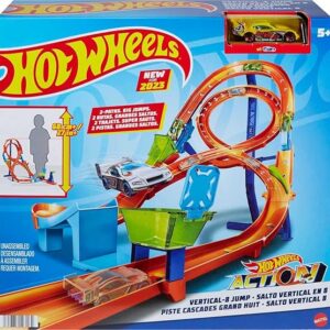 Pista Salto vertical 8 en 1 de Hot Wheels