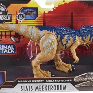 Siats Meekerorum Jurassic World figura de acción con control de movimiento en la cola