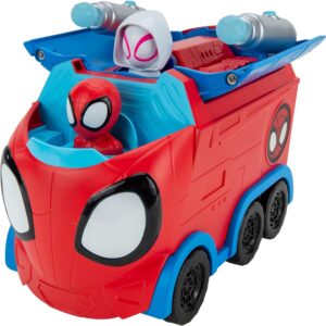 Spidey y sus amigos Marvel vehículo transformador Hauler 3 en 1