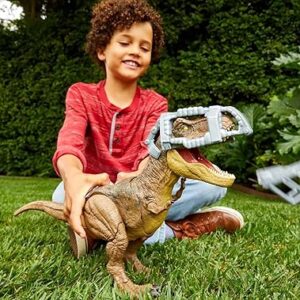 Tiranosaurio Rex stomp escape 60cm con rugido y movimiento Jurassic World