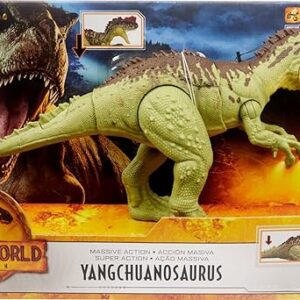 Yangchuabosaurus Jurassic World figura de acción con control de movimiento en la cola