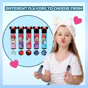 Set de maquillaje labiales y esmaltes Minnie Mouse no tóxico e hipoalergénico