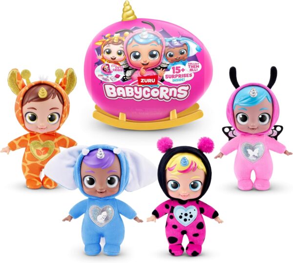 Babycorns Serie 1 muñeca bebé modelo Jirafa con 15 sorpresas - Imagen 7