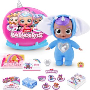 Babycorns Serie 1 muñeca bebé modelo elefante con 15 sorpresas