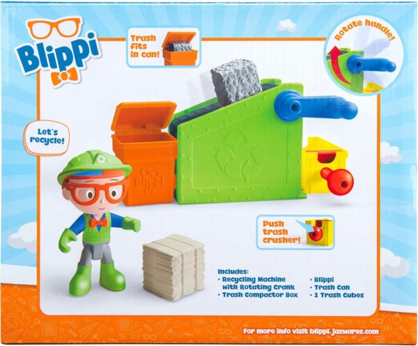 Blippi aventuras en Centro de reciclaje con figura - Imagen 8