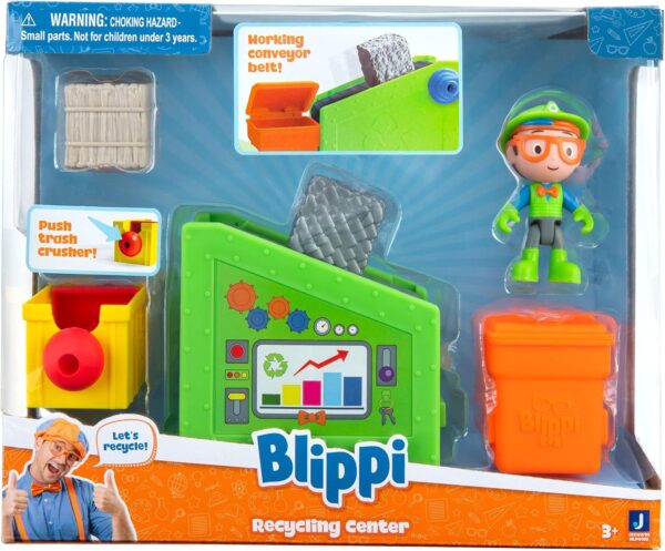 Blippi aventuras en Centro de reciclaje con figura - Imagen 9