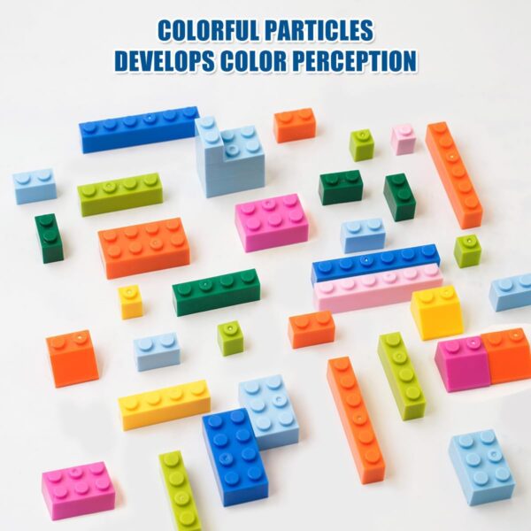 Bloques tipo Lego clásicos x500 piezas de construcción - Imagen 3