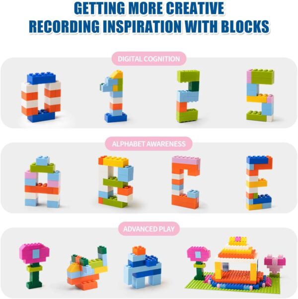Bloques tipo Lego clásicos x500 piezas de construcción - Imagen 5