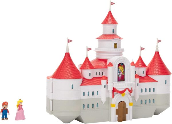 Castillo de Mario Bros portátil con 2 figuras - Imagen 2