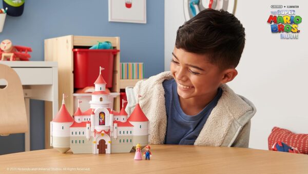 Castillo de Mario Bros portátil con 2 figuras - Imagen 11