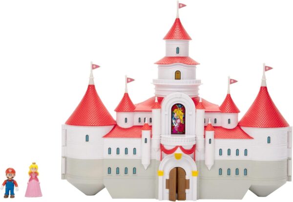 Castillo de Mario Bros portátil con 2 figuras - Imagen 3