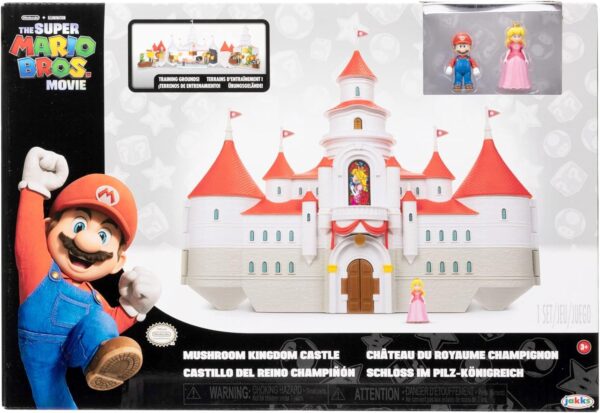 Castillo de Mario Bros portátil con 2 figuras - Imagen 8