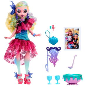 Monster High Lagoona Blue con accesorios de fiesta