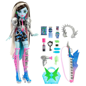 Monster High Frankie Stein Rockstar con instrumento