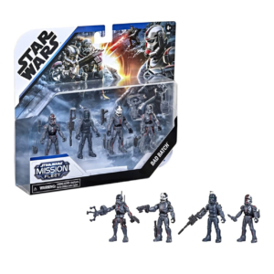 Star Wars Mission Flet set x4 figuras con armas