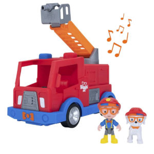 Blippi camión de bomberos con 2 figuras y sonidos