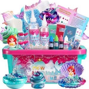 Kit de Slime motivo sirena experiencia sensorial