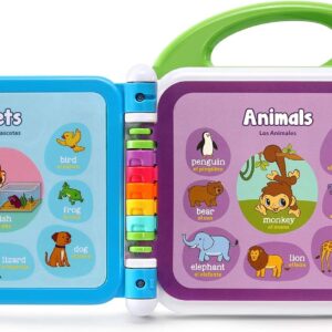 Leapfrog Libro Bilingüe 100 animales Español e inglés