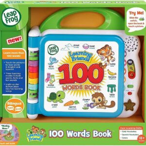 Leapfrog Libro Bilingüe 100 animales Español e inglés