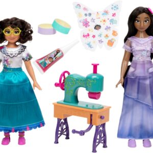 Mirabel e Isabela con juego set de moda personalizada Disney Encanto
