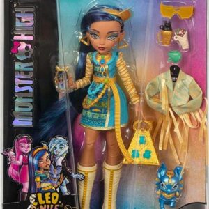 Monster High Cleo de Nile con cachorro y accesorios