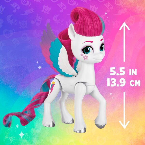 My Little Pony Zipp Storm de 13cm para peinar con 16 piezas - Imagen 9