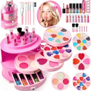 Neceser en pasta de maquillaje y uñas diseño multicapas no tóxico e hipoalergénico