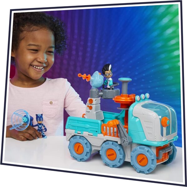 PJ MASK Carro máquina de robots de Romeo con luces y sonidos - Imagen 11