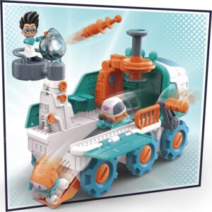 PJ MASK Carro máquina de robots de Romeo con luces y sonidos