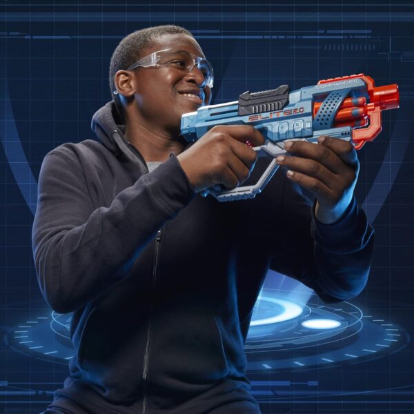 Pistola Nerf Elite 2.0 Commander RD-6 con 12 dardos - Imagen 3